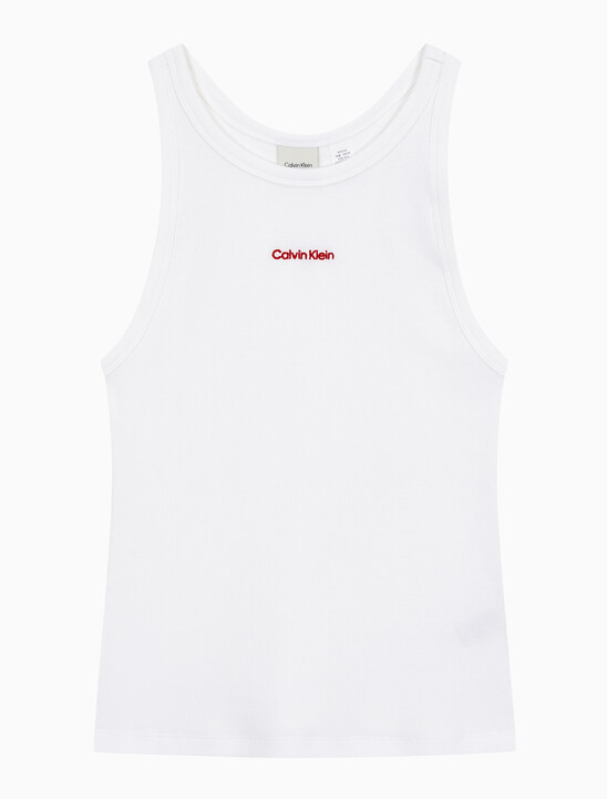 여성 모던 립 탱크