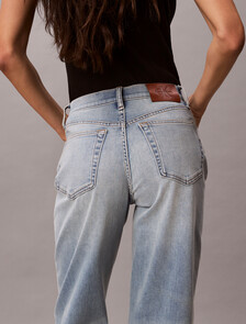 Buy 여성 아시아와이드 데님 in color Mid Blue