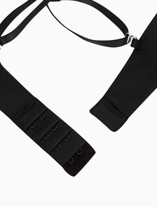 Buy 여성 미니멀리스트 AF 푸쉬업 브라 in color BLACK