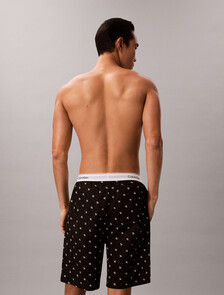 Buy 남성 코튼 포플린 슬립 쇼츠 in color DIAMOND LOGO PRINT_BLACK