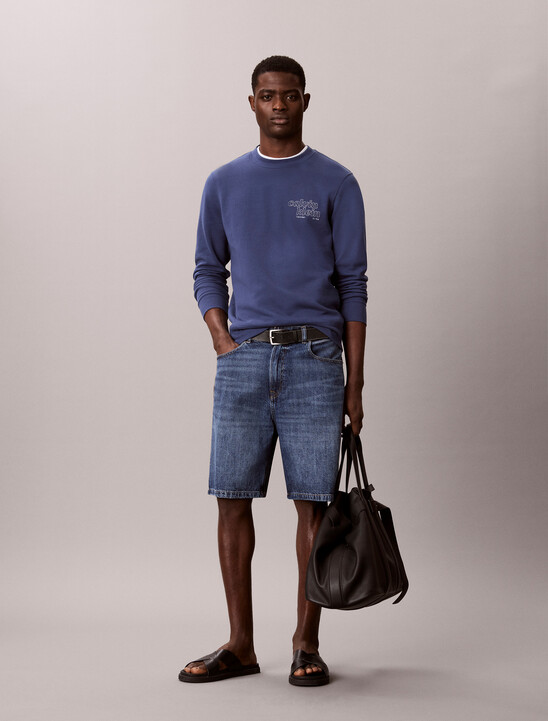 90s 린넨 데님 쇼츠