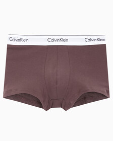 Buy 남성 모던 코튼 3PK 트렁크 in color GREY/DEEP BROWN/RED