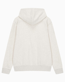Buy 남성 롱슬리브 아카이브 플리스 후디 in color IVORY