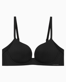 Buy 여성 인비저블 테일러드 AF 푸쉬업 브라 in color BLACK