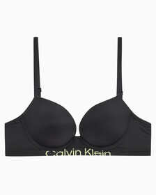 Buy 여성 퓨쳐 쉬프트 마이크로 AF 푸쉬업 브라 in color BLACK