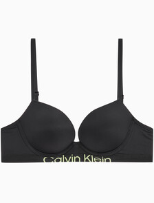 Buy 여성 퓨쳐 쉬프트 마이크로 AF 푸쉬업 브라 in color BLACK