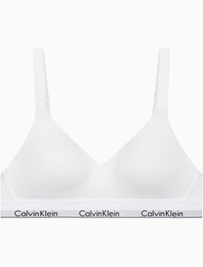 Buy 여성 모던 코튼 리프트 브라렛 in color WHITE