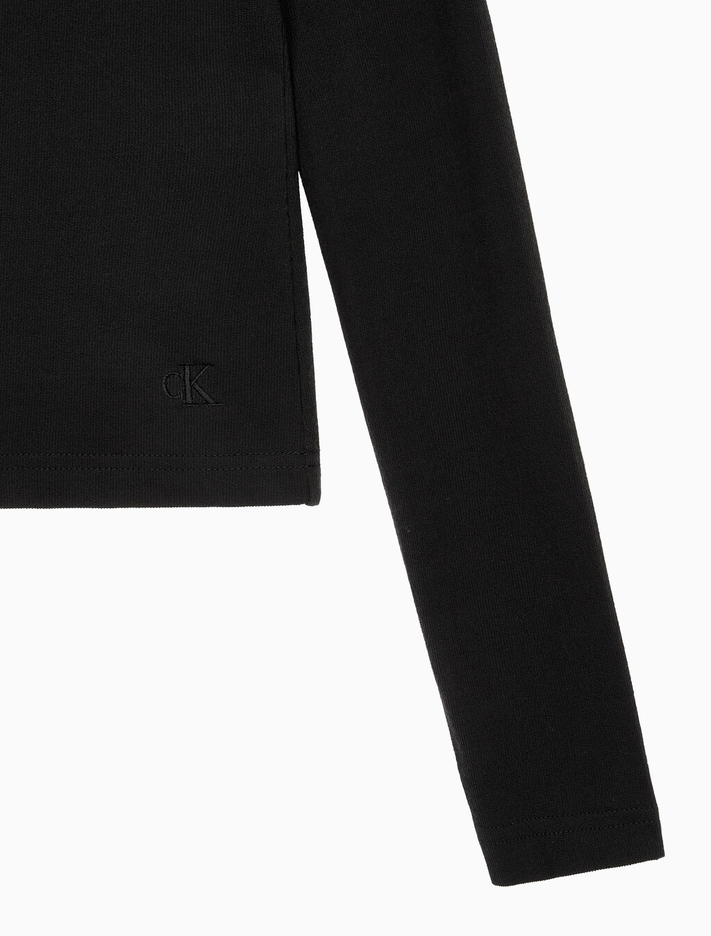 Buy 여성 컷 아웃 탑 in color CK BLACK