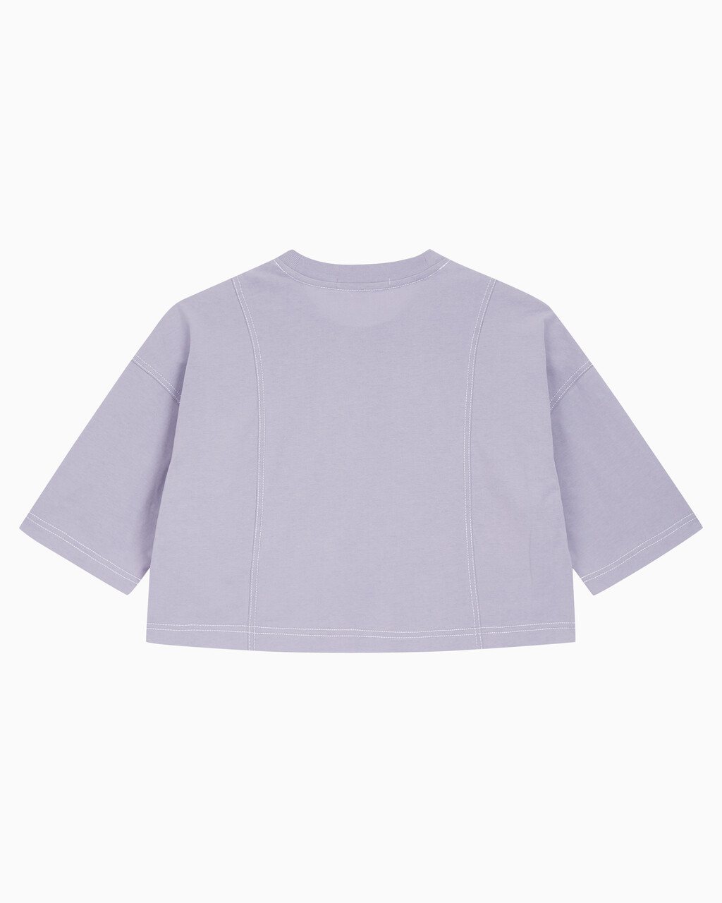 Buy 여성 패션 오버핏 크롭티 in color LAVENDER