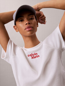 Buy 여성 타올 크롭 스웻셔츠 in color BRIGHT WHITE