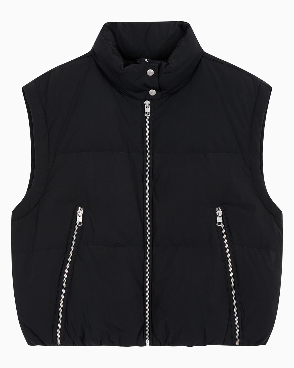 Buy 여성 다운 롱 지퍼 자켓 in color CK BLACK