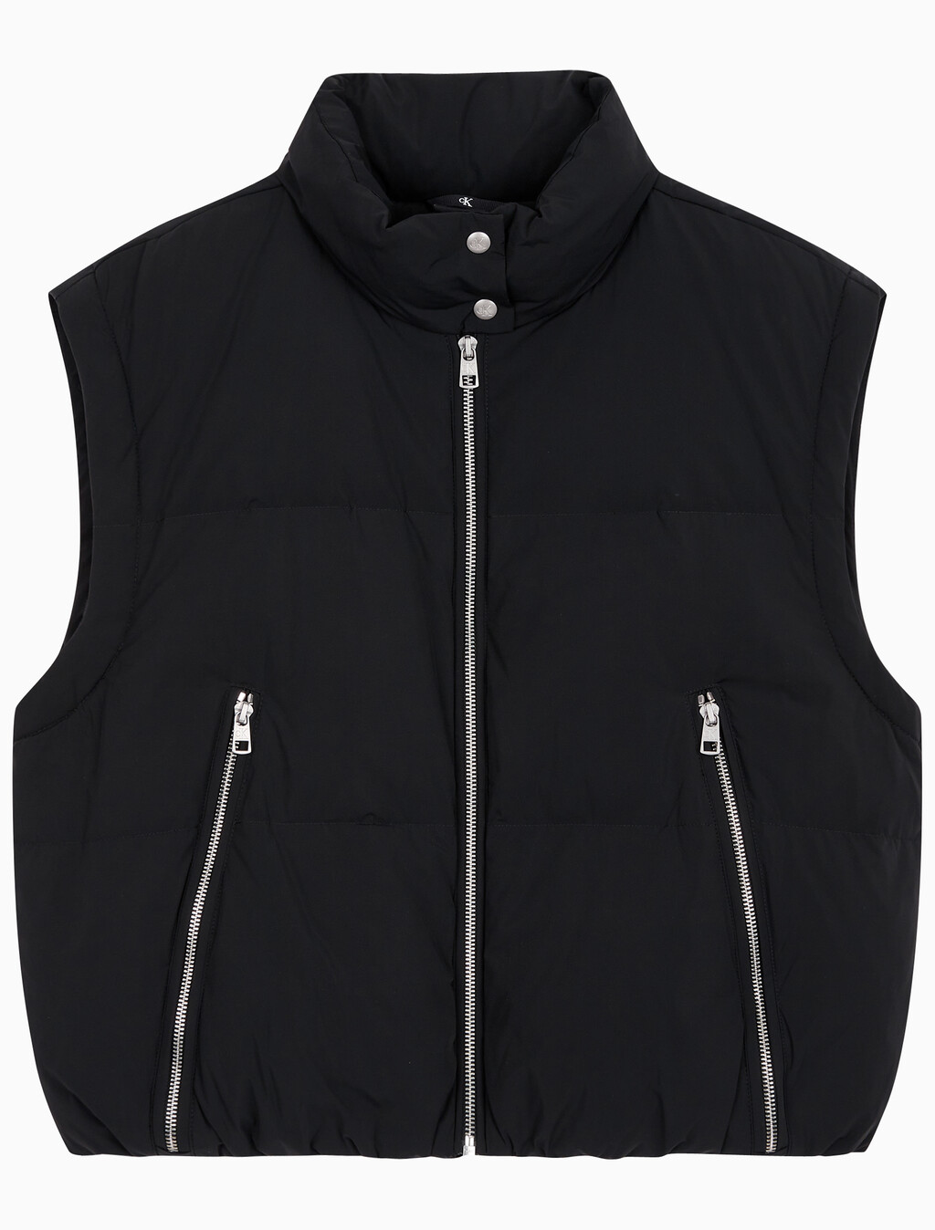 Buy 여성 다운 롱 지퍼 자켓 in color CK BLACK