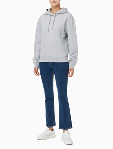 Buy 여성 아카이브 로고 프렌치 테리 후디 in color HEROIC GREY HEATHER