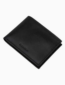 Buy 남성 CKJ 인셋 빌폴드 지갑 in color BLACK