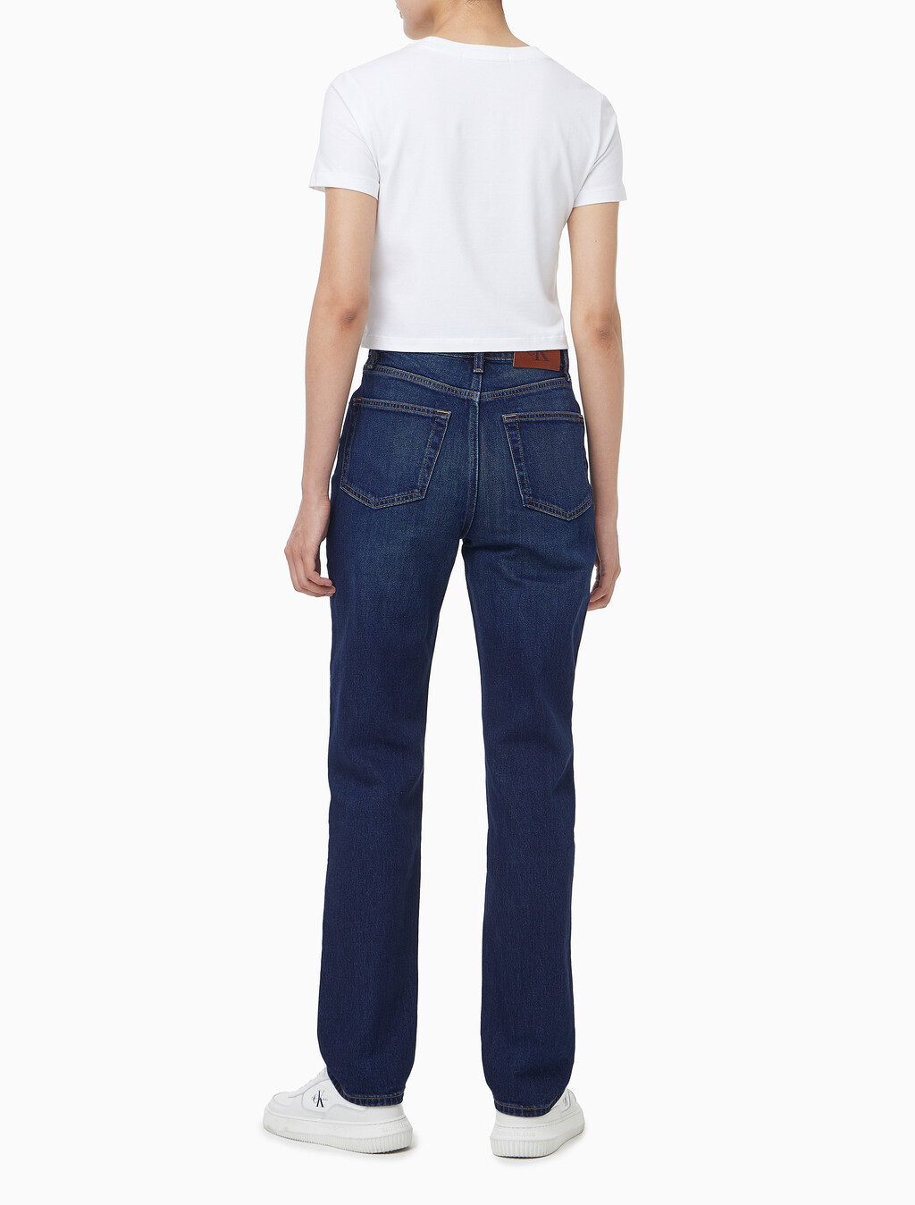 Buy 여성 뉴 맘진 다크 블루 데님 in color Blue