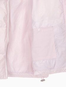 Buy 여성 매트 블라킹 샤인 다운 자켓 in color Pink