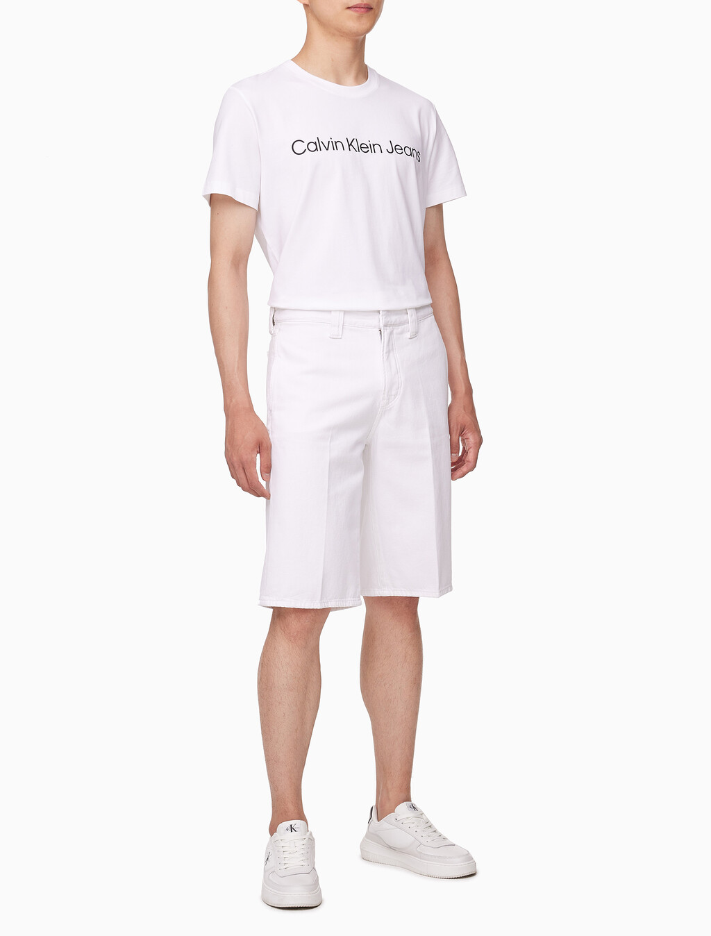 Buy 남성 루즈핏 트라우저 쇼츠 in color CHALKY BLUE