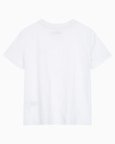 Buy 여성 릴렉스핏 아카이브 로고 크루넥 반팔 티셔츠 in color BRILLIANT WHITE