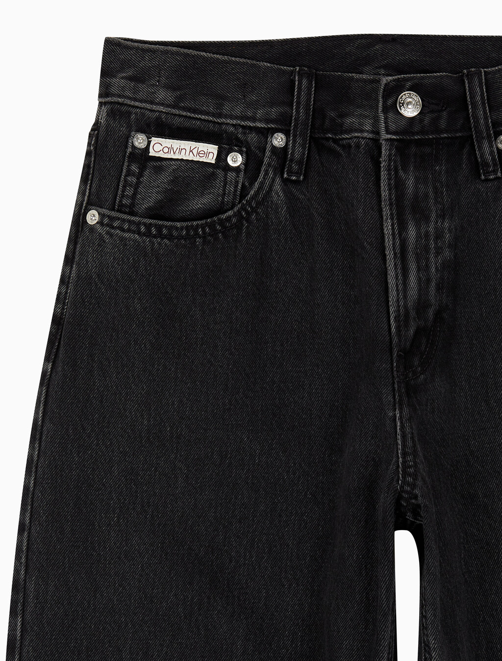 Buy 여성 90's 루즈핏 블랙 데님 in color CK ESSENTIAL BLACK