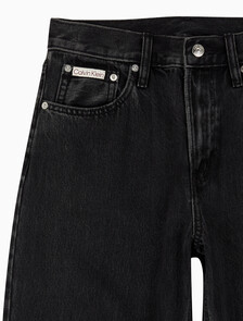 Buy 여성 90's 루즈핏 블랙 데님 in color CK ESSENTIAL BLACK