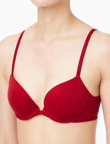 Buy 여성 퍼펙틀리 핏 AF 푸쉬업 브라 in color Brown