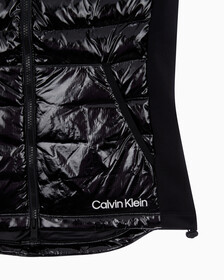 Buy 여성 슬림핏 다운 베스트 in color BLACK