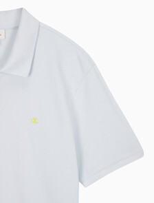 Buy 남성 레귤러핏 피케 반팔 클래식 폴로 티셔츠 in color LIGHT BLUE