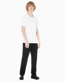Buy 남성 CK 블랙 슬립 팬츠 in color BLACK