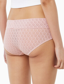 Buy 여성 아이콘 로고 레이스 힙스터 in color SUBDUED 