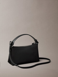 Buy 여성 CK 나일론 미니 스트랩 백 in color BLACK