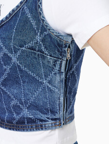 Buy 여성 CK AOP 탱크 in color Blue