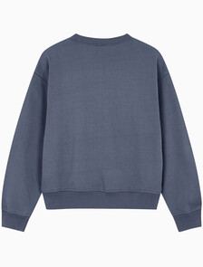 Buy 여성 모노로고 프렌치테리 릴렉스핏 스웻셔츠 in color GRISAILLE