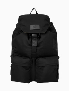 Buy 남성 메트로 나일론 플랩 2포켓 백팩 43 in color BLACK