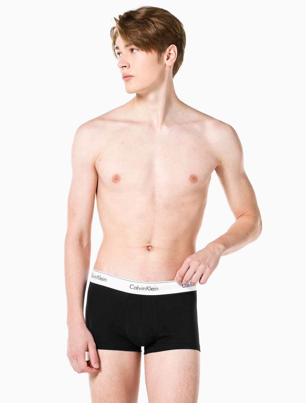 Buy 남성 모던코튼 스트레치 드로즈 2PK in color BLACK