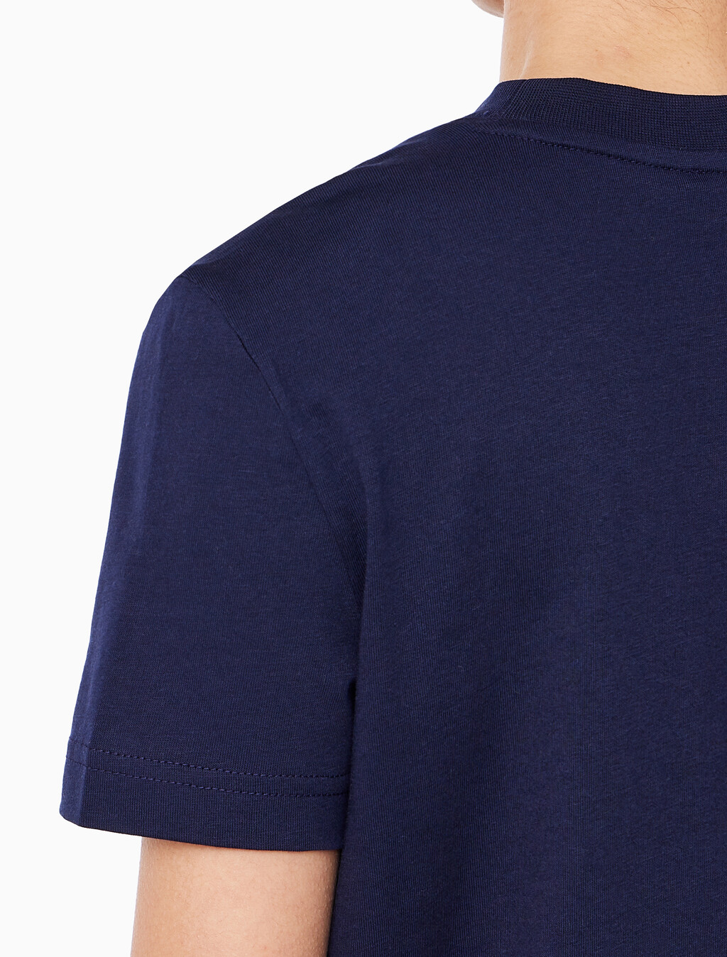 Buy 여성 아카이브 로고 크루넥 반팔 티셔츠 in color BARITONE BLUE