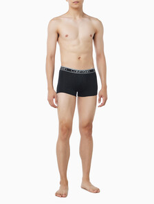 Buy 남성 마이크로 버라이어티 WB 로우 라이즈 트렁크 3PK in color BLACK