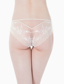 Buy 여성 CK 블랙 브라이덜 AF 힙스터 in color PINK IVORY