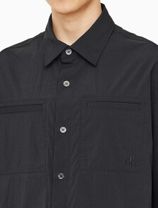 Buy 남성 오버사이즈 셔츠 자켓 in color CK BLACK