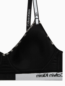 Buy 여성 1996 코튼 AF 라이틀리 라인드 브라렛 in color LOGO BLACK