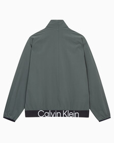 Buy 남성 리플렉티브 로고 레귤러 핏 윈드 재킷 in color URBAN CHIC