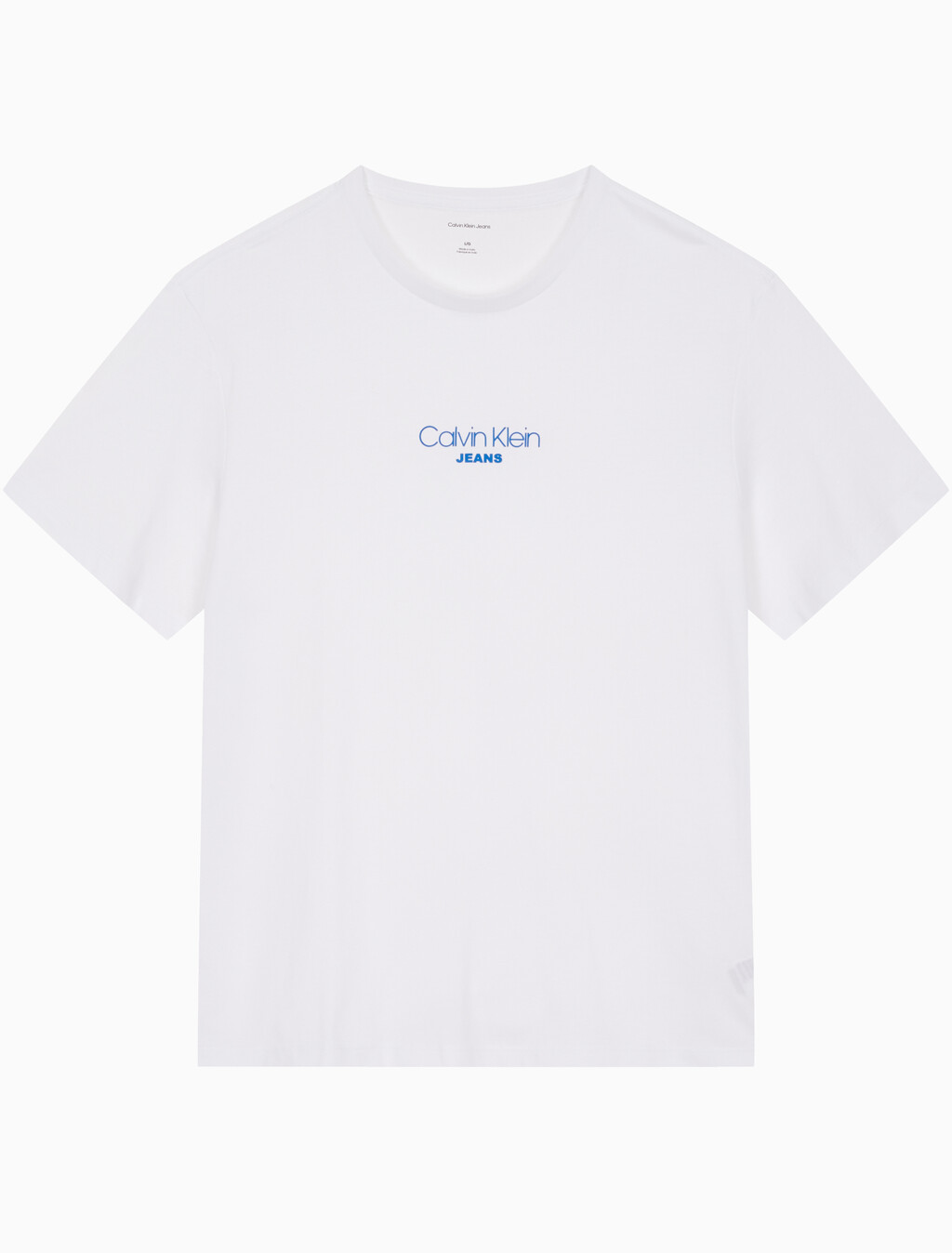 Buy 남성 레귤러핏 그래픽 워시 반팔 티셔츠 in color BRILLIANT WHITE
