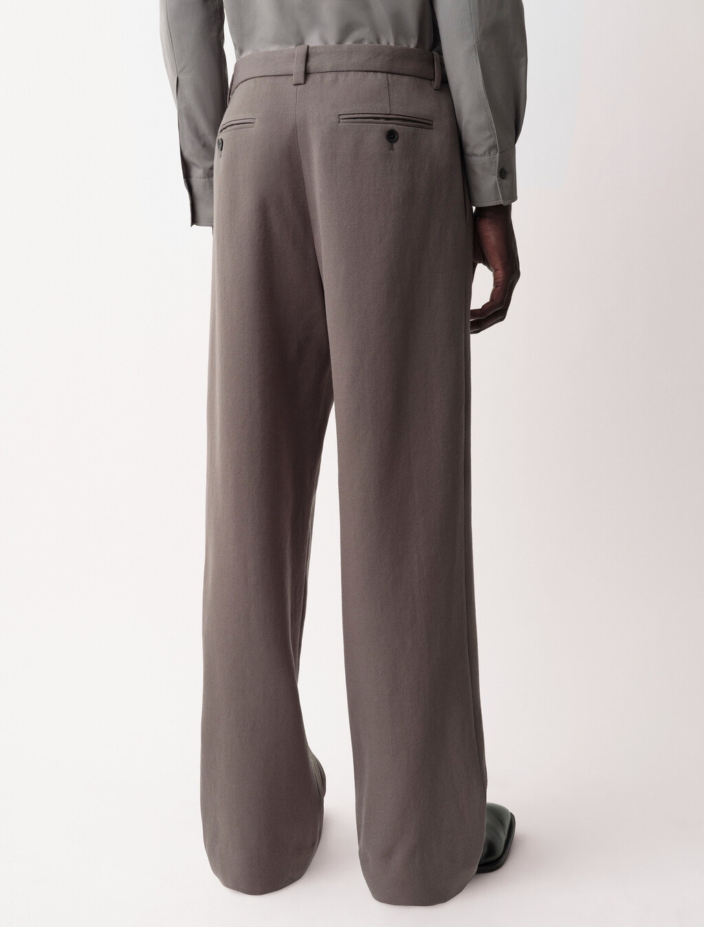 Buy COLLINS MENS TROUSERS in color MOON GREY