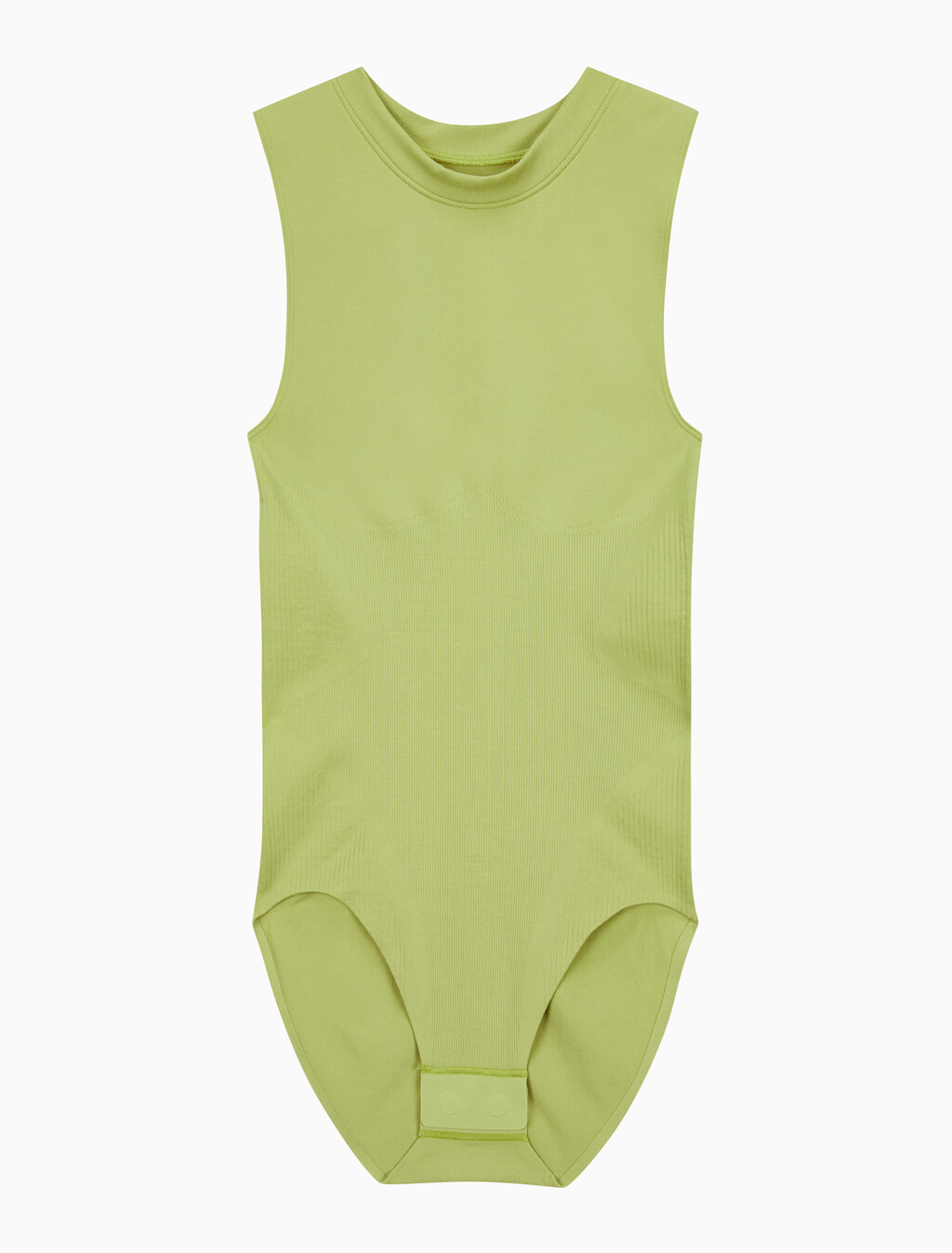 Buy 여성 아이콘 심리스 바디수트 in color GREEN