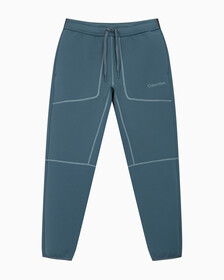 Buy 남성 레귤러핏 테이퍼드 팬츠 in color OCEAN TEAL/ BLK