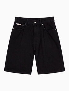 Buy 남성 90's 블랙 클래식 데님 쇼츠 in color BLACK