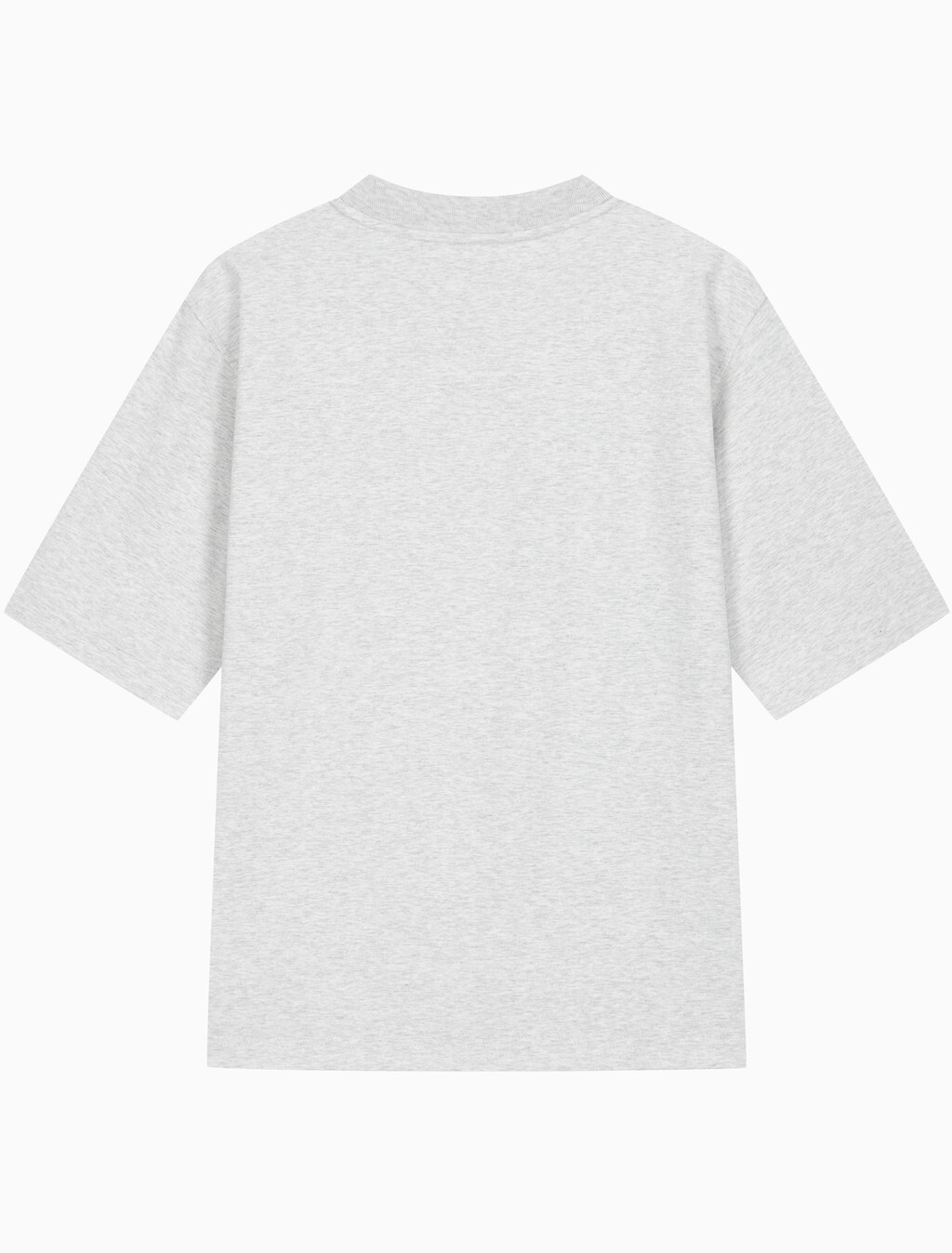 Buy 여성 쿨링 저지 릴렉스핏 반팔 티셔츠 in color LIGHT GREY HEATHER