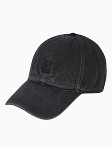 Buy 남녀공용 CKJ 데님 볼캡 in color BLACK