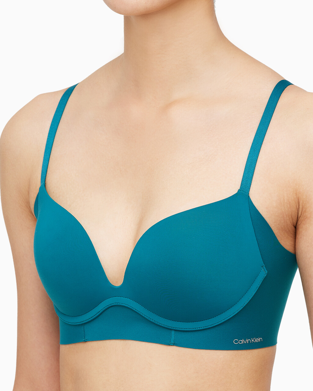 Buy 여성 인비저블 AF 푸쉬업 플런지 브라 in color SHADED SPRUCE