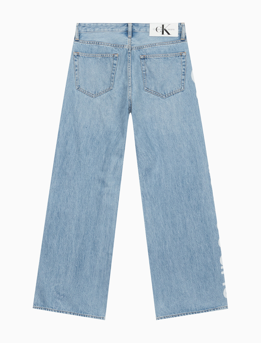 Buy 남성 90's 루즈핏 라이트블루 데님 in color CHALKY BLUE