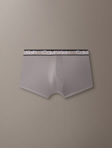 Buy 남성 마이크로파이버 스트레치 로우 라이즈 트렁크 3PK in color black / dark grey / blue
